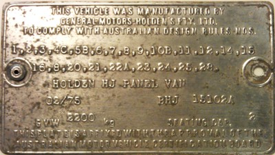 hj plates